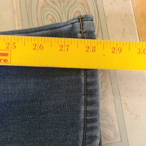 Lincoln Outfitters Fleece Lined Winter Denim Bootcut Size 8 Mid Rise Jeans - Picture 10 of 10